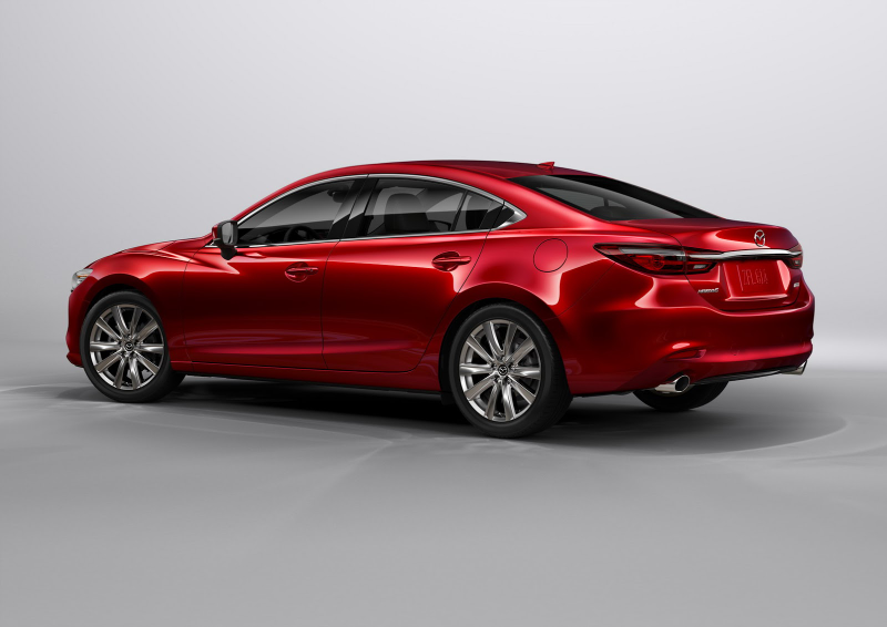 Illustration for article titled Behold The Turbocharged 2018 Mazda6 With A Much Nicer Interior And 310 LB-FT Of Torque